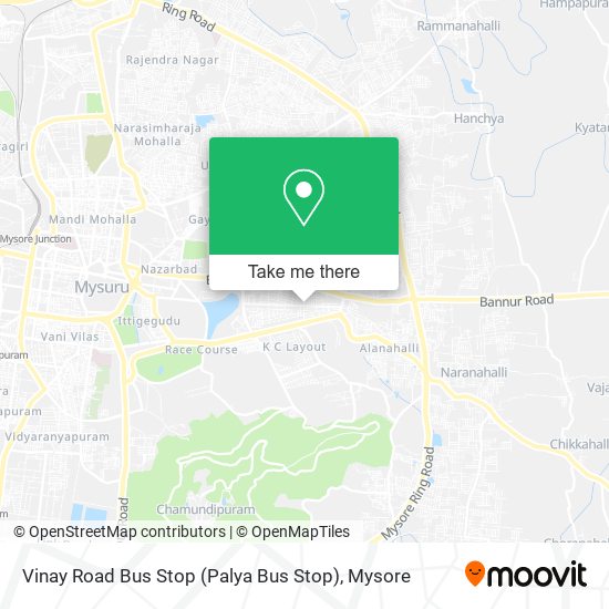 Vinay Road Bus Stop (Palya Bus Stop) map