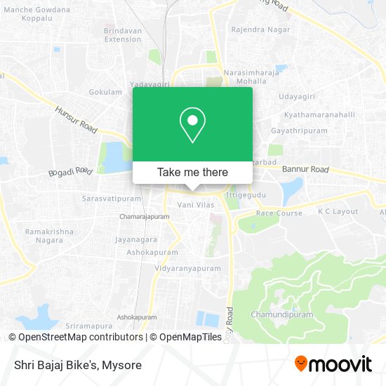 Shri Bajaj Bike's map