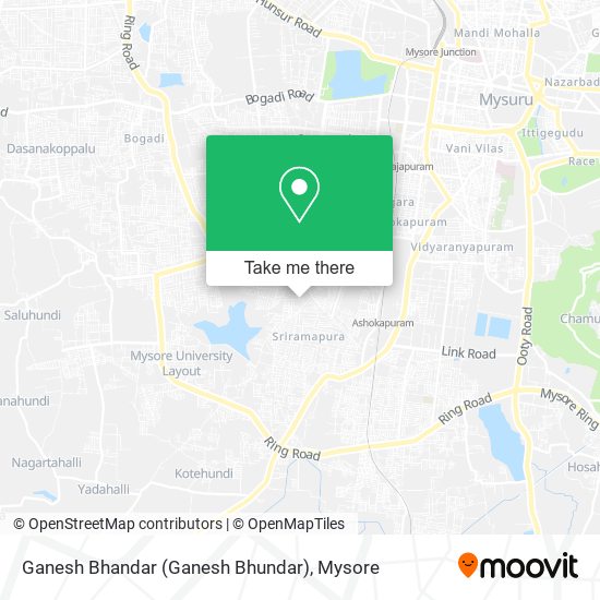 Ganesh Bhandar (Ganesh Bhundar) map