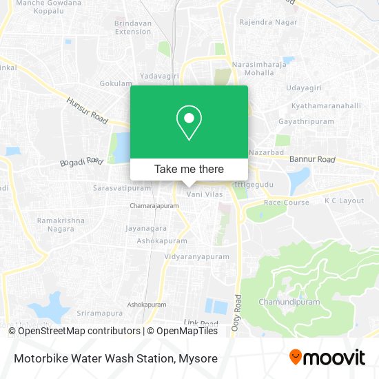 Motorbike Water Wash Station map