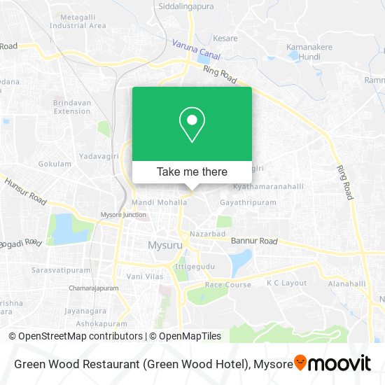 Green Wood Restaurant (Green Wood Hotel) map