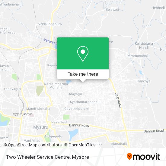 Two Wheeler Service Centre map