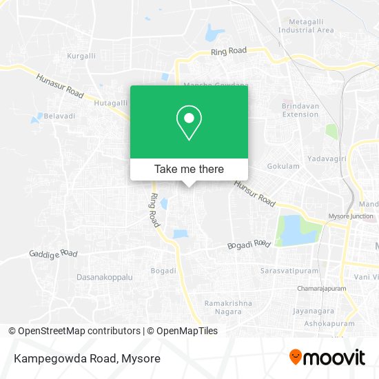 Kampegowda Road map