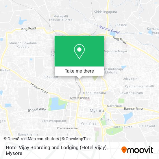 Hotel Vijay Boarding and Lodging map