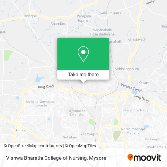 Vishwa Bharathi College of Nursing map