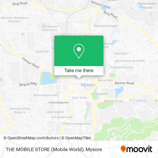 THE MOBILE STORE (Mobile World) map