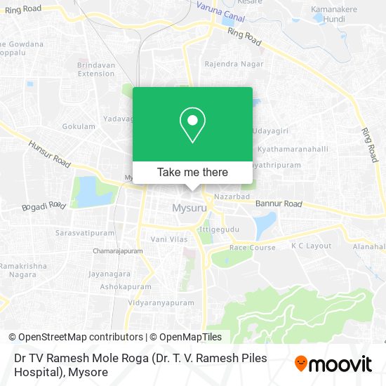 Dr TV Ramesh Mole Roga (Dr. T. V. Ramesh Piles Hospital) map