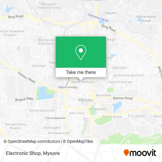 Electronic Shop map