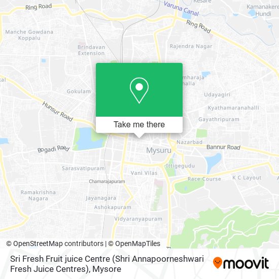 Sri Fresh Fruit juice Centre (Shri Annapoorneshwari Fresh Juice Centres) map