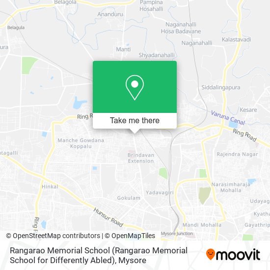 Rangarao Memorial School (Rangarao Memorial School for Differently Abled) map