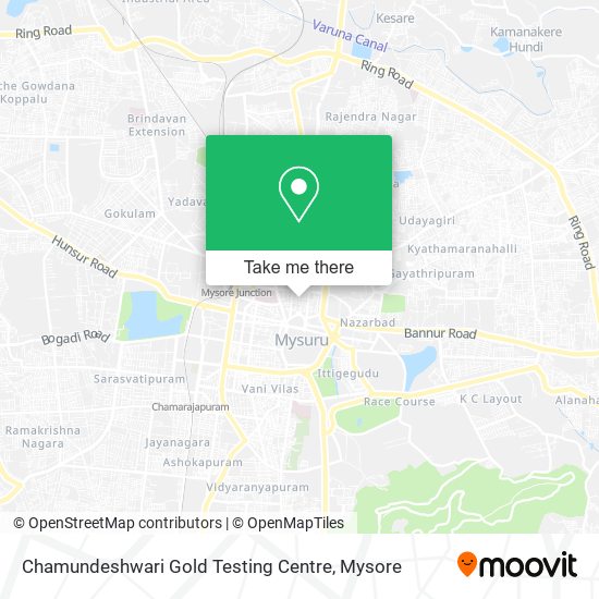 Chamundeshwari Gold Testing Centre map