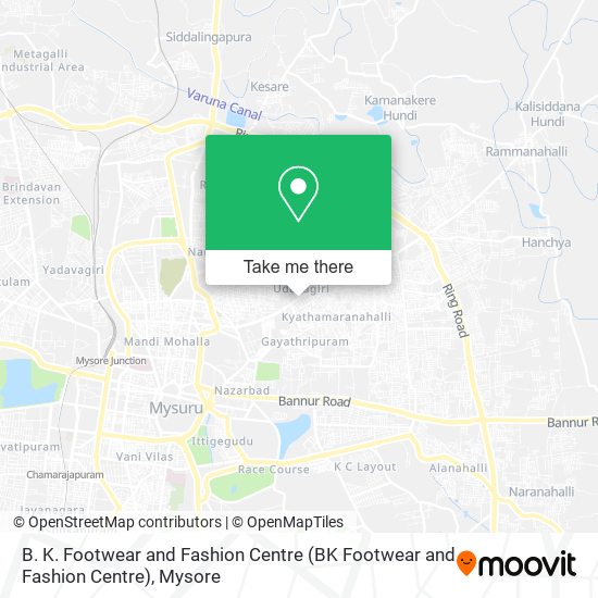 B. K. Footwear and Fashion Centre (BK Footwear and Fashion Centre) map