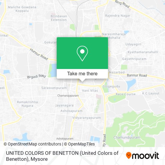 UNITED COLORS OF BENETTON (United Colors of Benetton) map