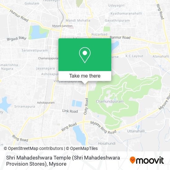 Shri Mahadeshwara Temple (Shri Mahadeshwara Provision Stores) map