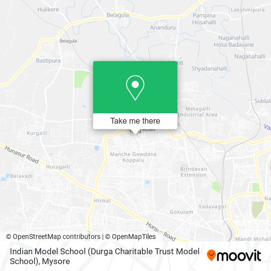 Indian Model School (Durga Charitable Trust Model School) map