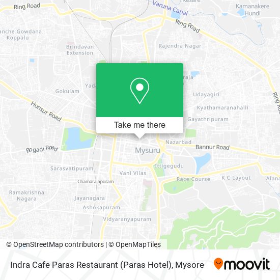 Indra Cafe Paras Restaurant (Paras Hotel) map