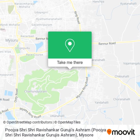 Poojya Shri Shri Ravishankar Guruji's Ashram (Poojya Shri Shri Ravishankar Gurujis Ashram) map