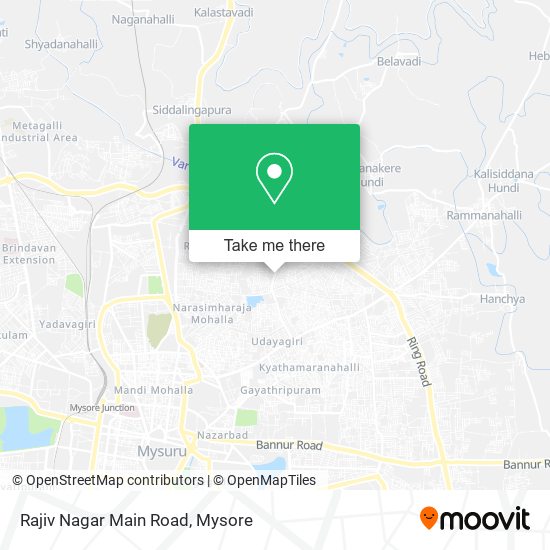 Rajiv Nagar Main Road map