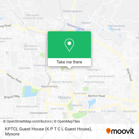 KPTCL Guest House (K P T C L Guest House) map