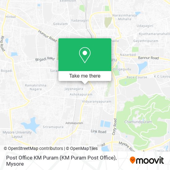 Post Office KM Puram map