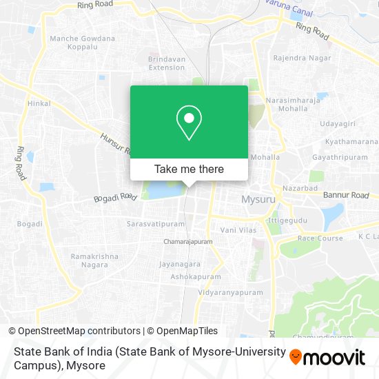 State Bank of India (State Bank of Mysore-University Campus) map