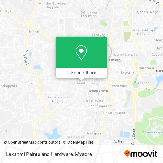 Lakshmi Paints and Hardware map