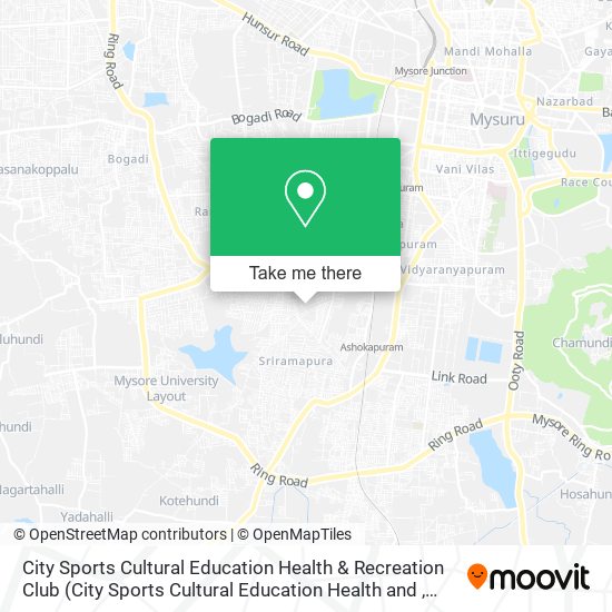 City Sports Cultural Education Health & Recreation Club map