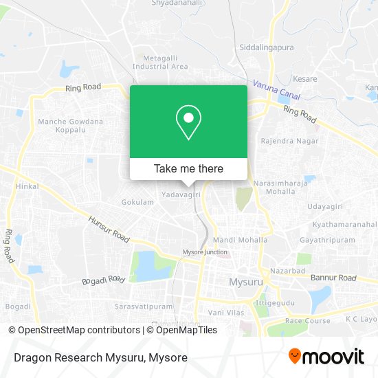 Dragon Research Mysuru map