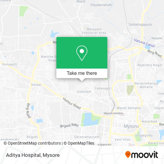 Aditya Hospital map
