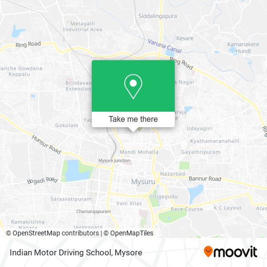 Indian Motor Driving School map