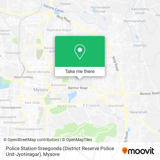 Police Station-Sreegonda (District Reserve Police Unit-Jyotinagar) map