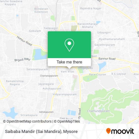 Saibaba Mandir (Sai Mandira) map