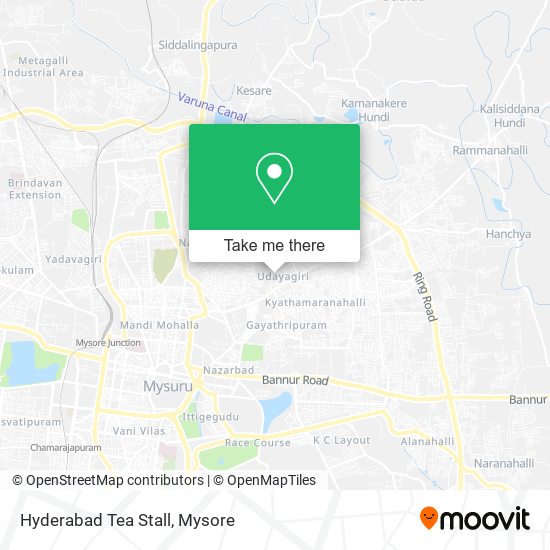 Hyderabad Tea Stall map