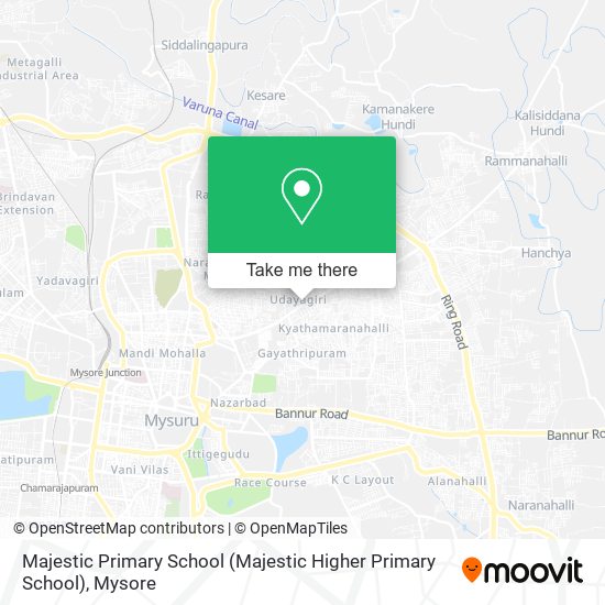 Majestic Primary School map