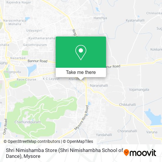 Shri Nimishamba Store (Shri Nimishambha School of Dance) map