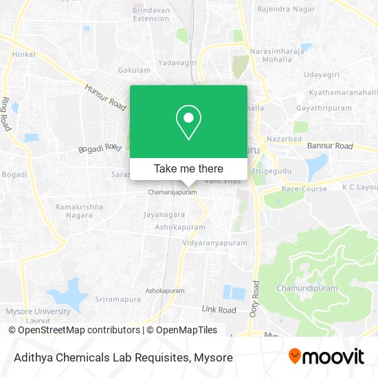 Adithya Chemicals Lab Requisites map