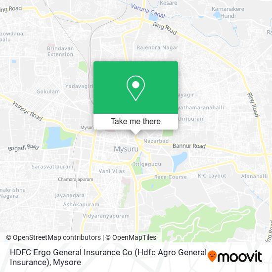 HDFC Ergo General Insurance Co (Hdfc Agro General Insurance) map