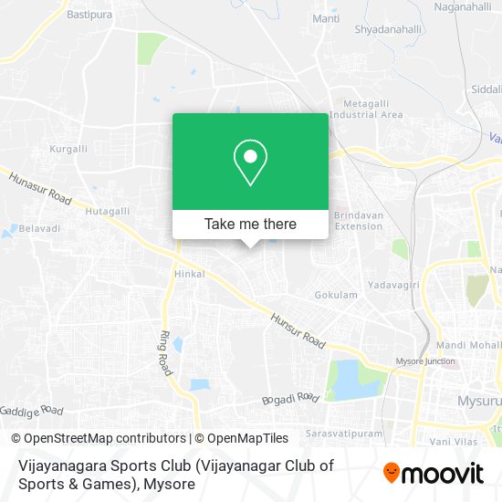 Vijayanagara Sports Club (Vijayanagar Club of Sports & Games) map