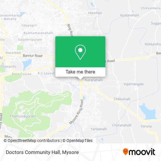 Doctors Community Hall map