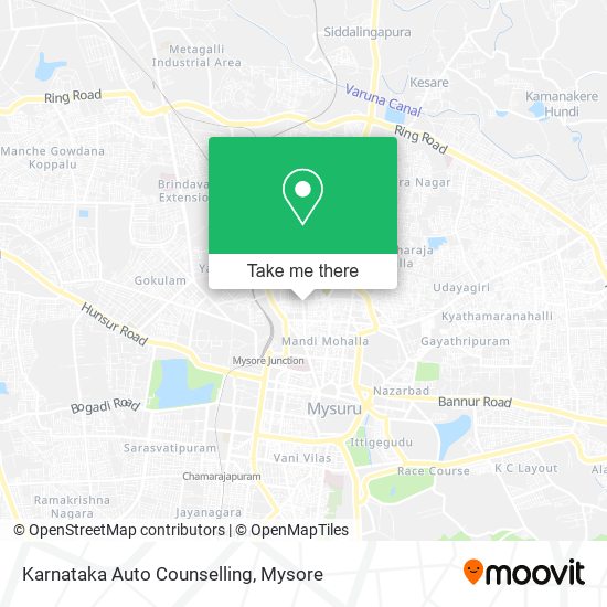 Karnataka Auto Counselling map