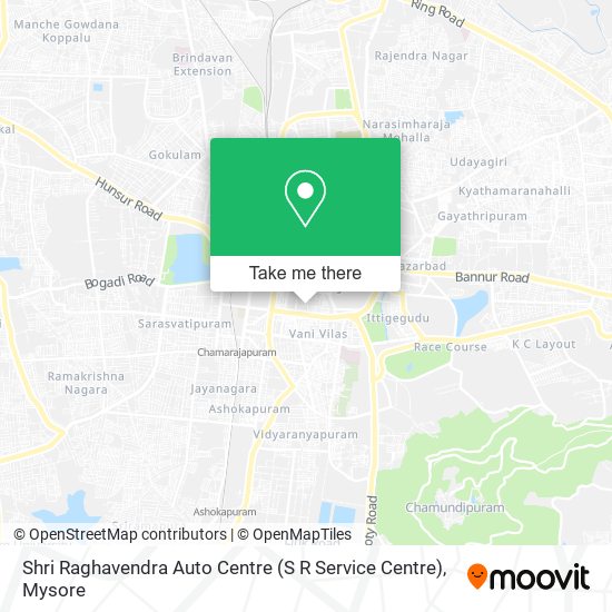 Shri Raghavendra Auto Centre (S R Service Centre) map