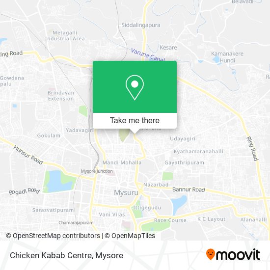 Chicken Kabab Centre map