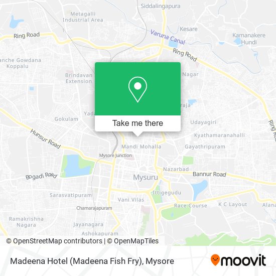 Madeena Hotel (Madeena Fish Fry) map