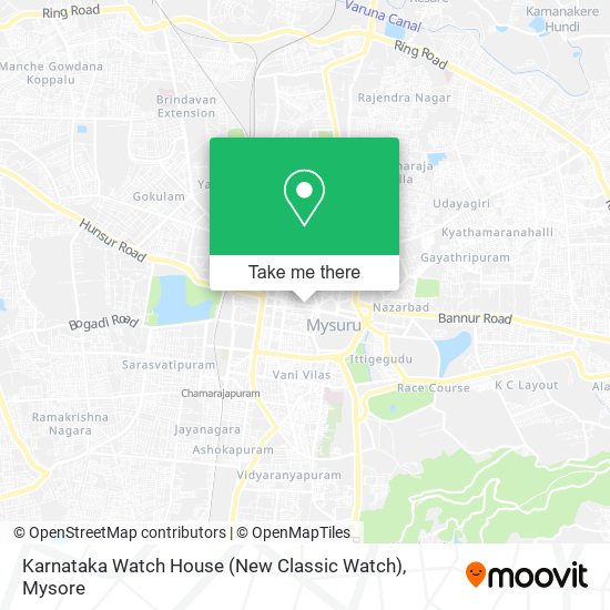 Karnataka Watch House (New Classic Watch) map