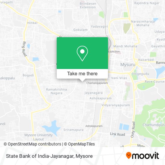 State Bank of India-Jayanagar map