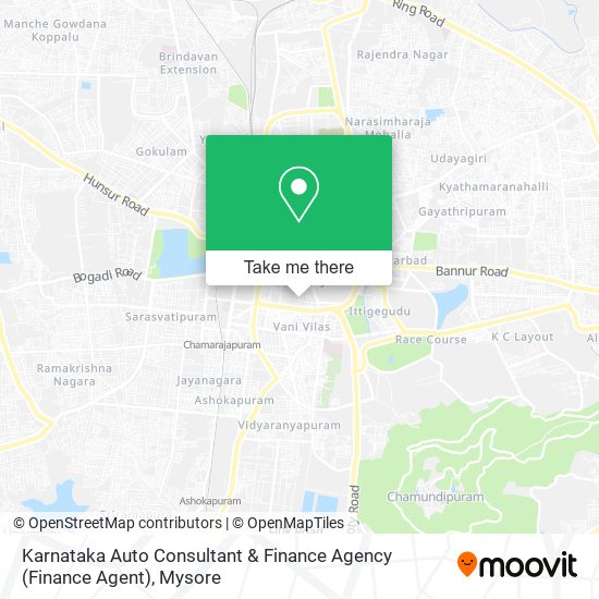 Karnataka Auto Consultant & Finance Agency (Finance Agent) map