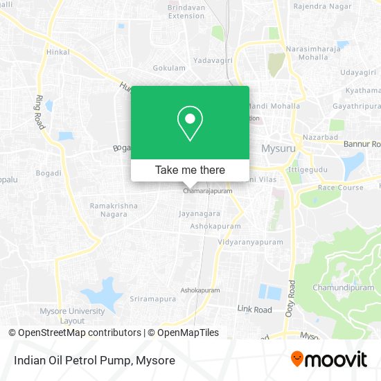 Indian Oil Petrol Pump map