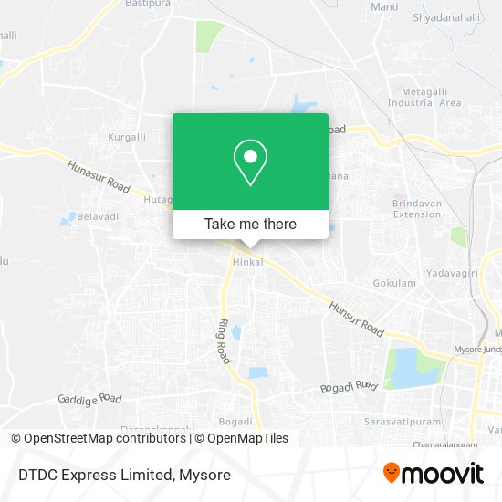 DTDC Express Limited map