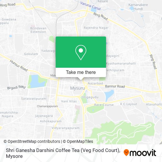 Shri Ganesha Darshini Coffee Tea (Veg Food Court) map