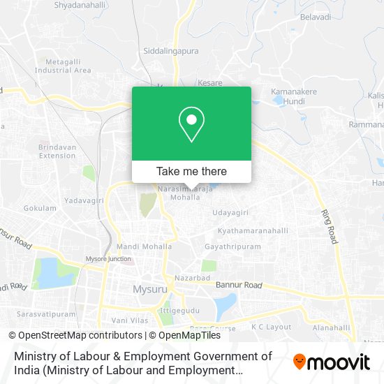 Ministry of Labour & Employment Government of India map